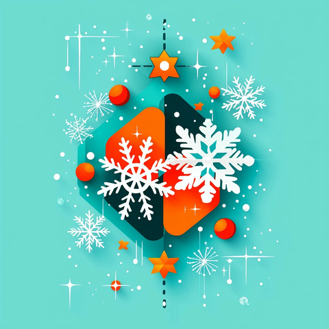 连接科技圣诞卡