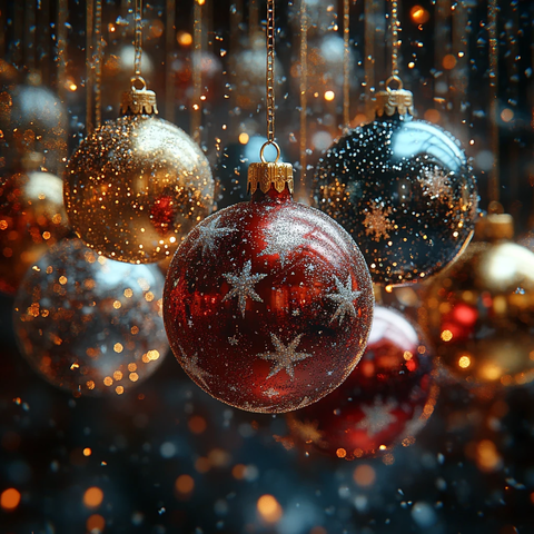 圣诞装饰悬挂空间