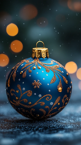 圣诞球与节日装饰