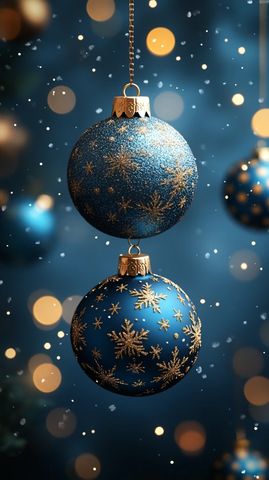 圣诞球与节日装饰