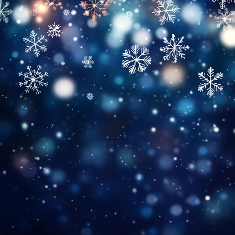 雪夜飘雪背景图