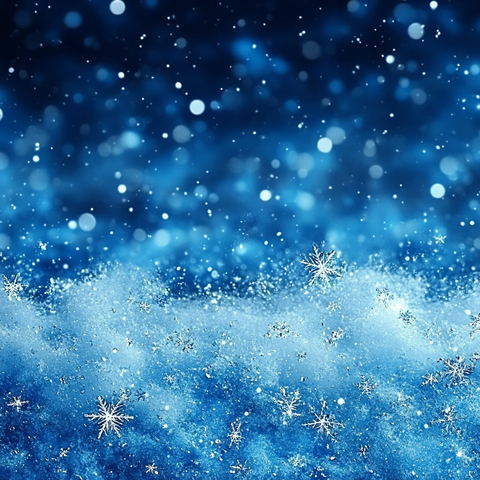 冬日晶莹背景图