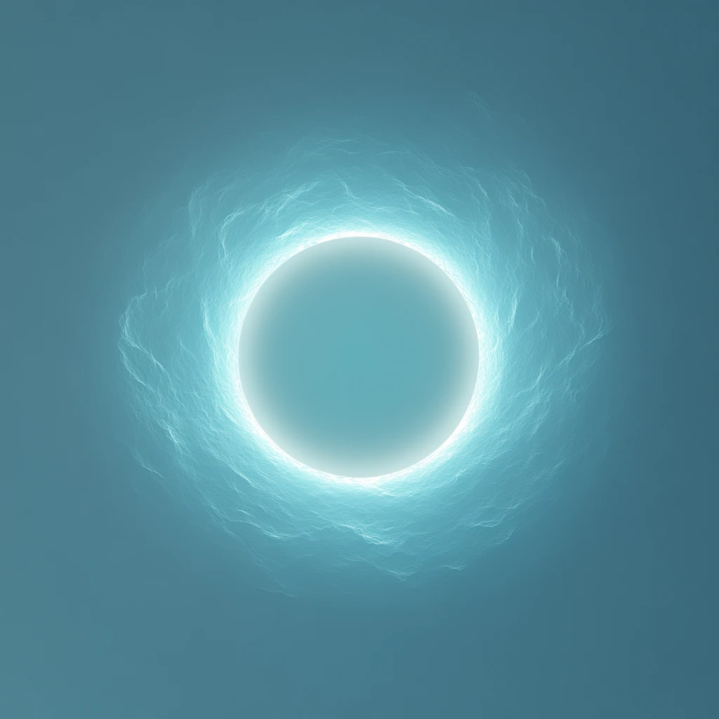 光晕背景蓝色渐变