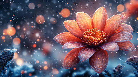 冬日圣诞曼陀罗