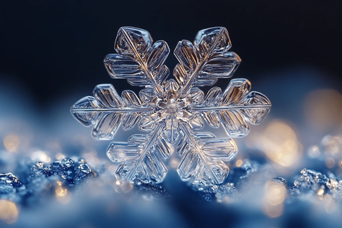 雪花晶体结构