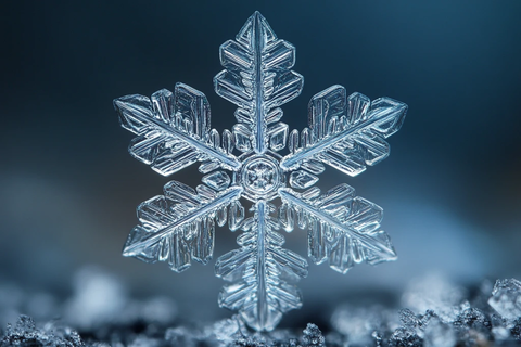 雪花晶体结构