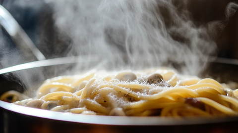 香肠蘑菇意大利面