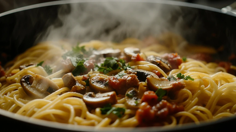 蕃茄香菇意面