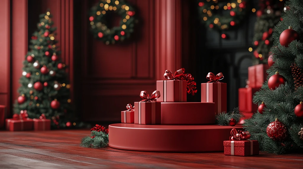 圣诞电商展示场景