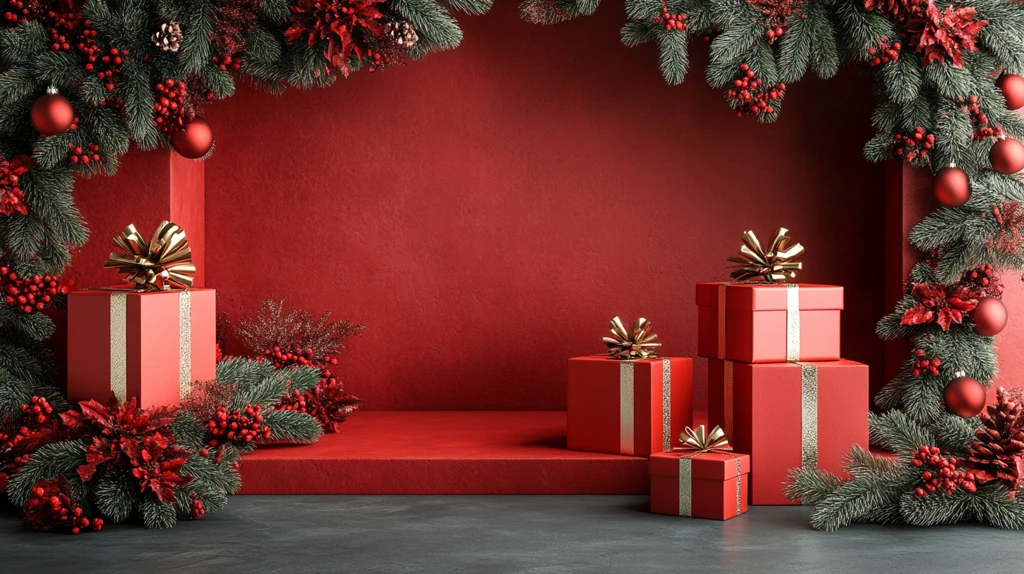 圣诞电商展示场景