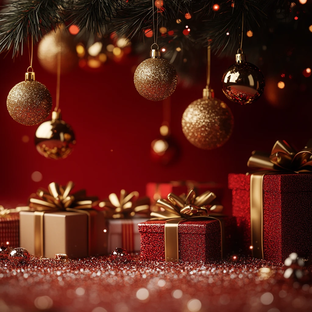 节日装饰挂饰礼盒