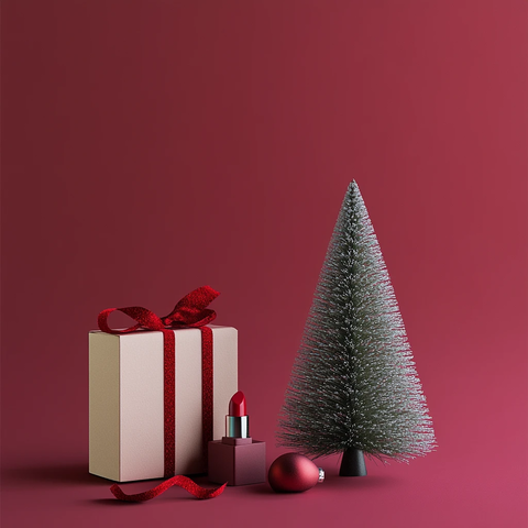 圣诞树礼物口红
