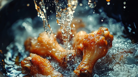 美味好吃的油炸鸡脚