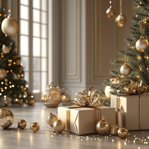 新年电商背景图