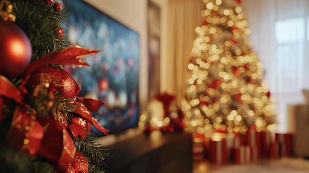 圣诞折扣广告海报