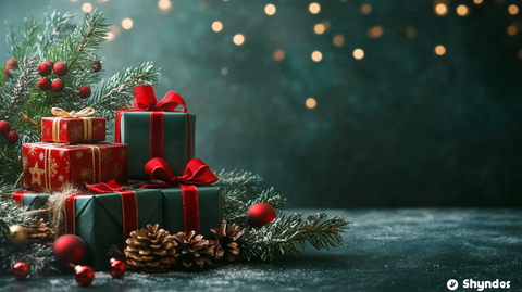 圣诞折扣广告海报