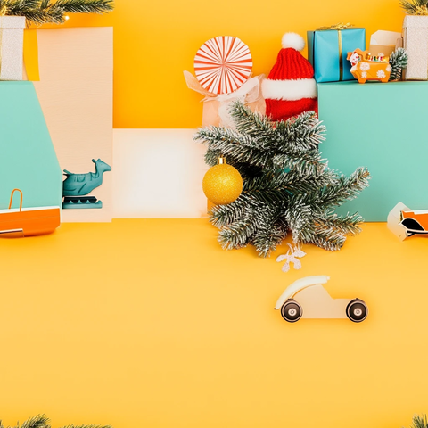 圣诞玩具摄影棚拍