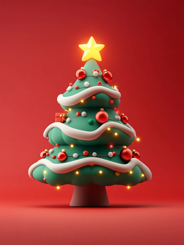 可爱圣诞树