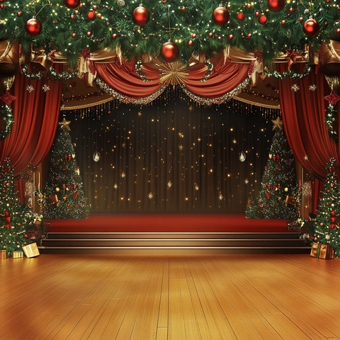 圣诞舞台装饰