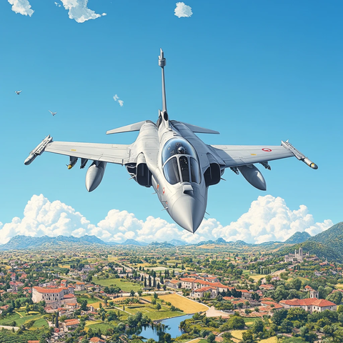 超级军机空中表演