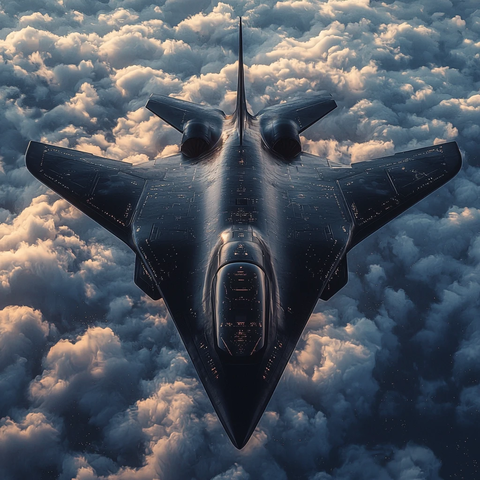 军事飞机内部战斗图