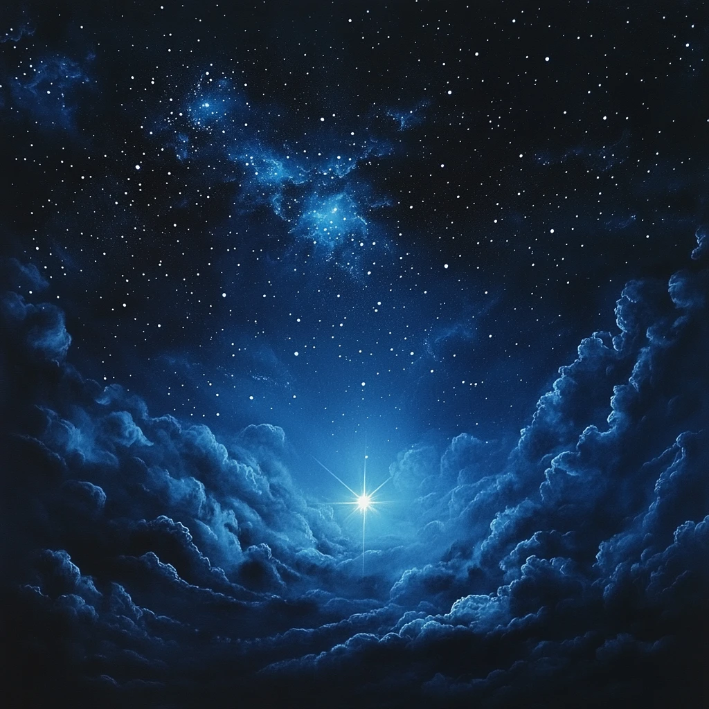 星空中的一颗星