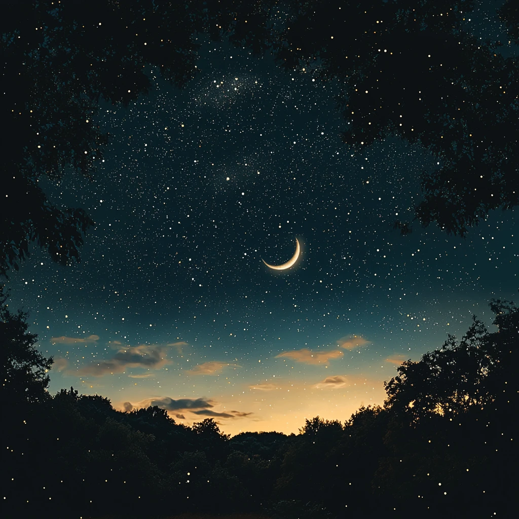 星空月夜