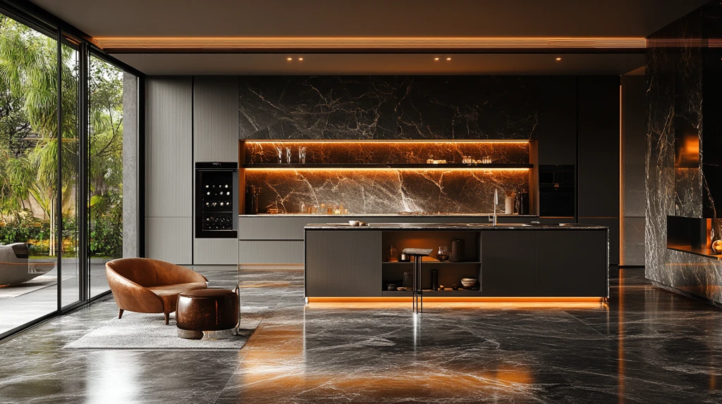 现代豪华厨房设计