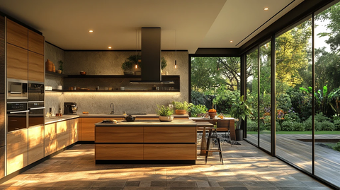 现代豪华厨房设计