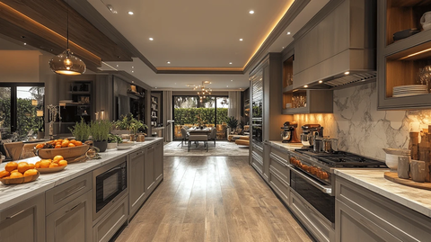 现代豪华厨房设计