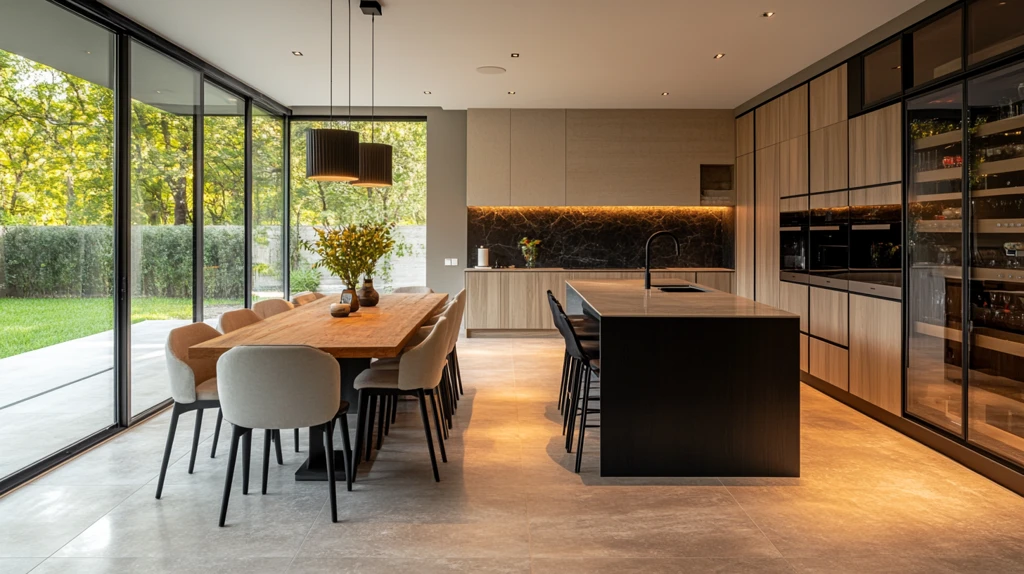 大厨房岛台设计