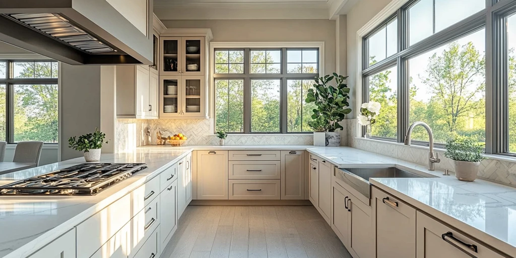 现代厨房整体效果