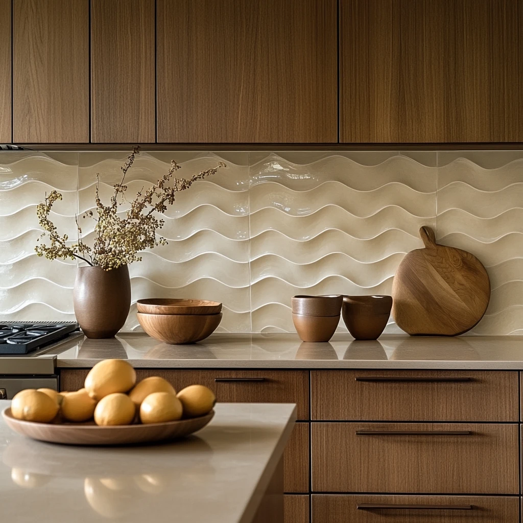 大尺寸瓷砖厨房