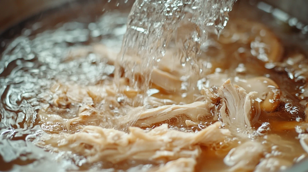 鱼翅特写红焖翅