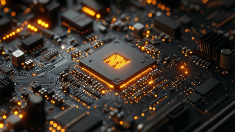 黄色核心处理器