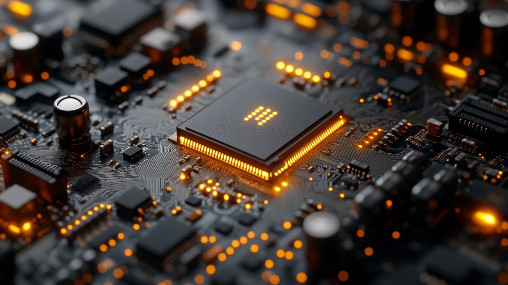 黄色核心处理器