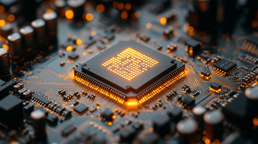 黄色核心处理器