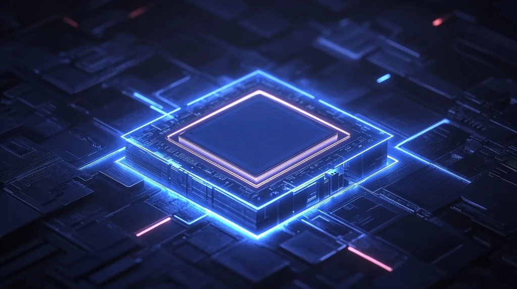 芯片与几何图形