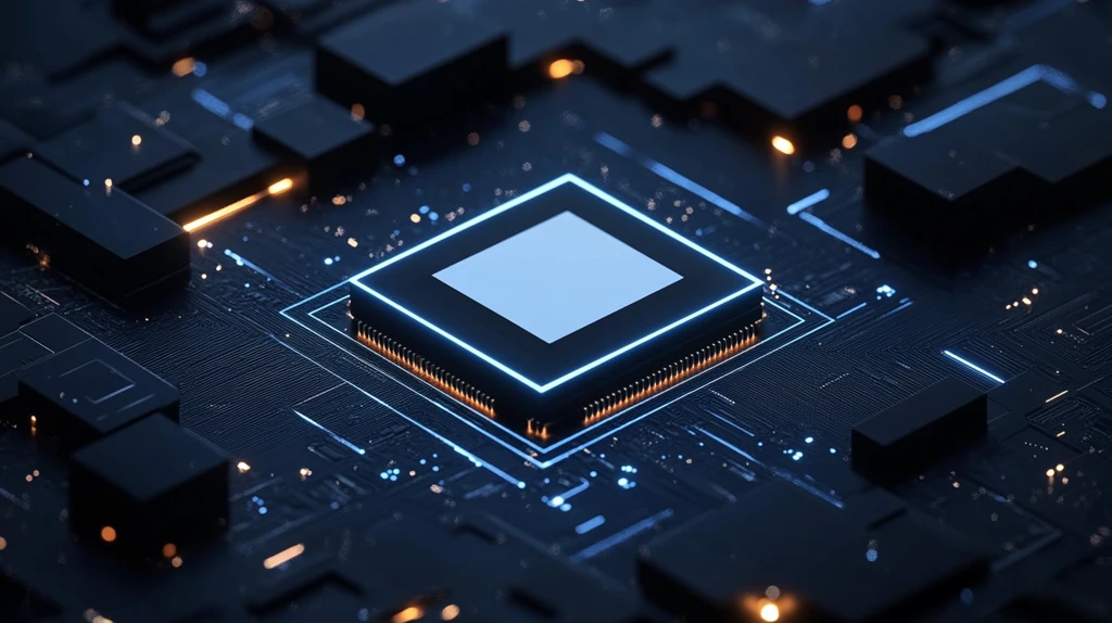 芯片与几何图形