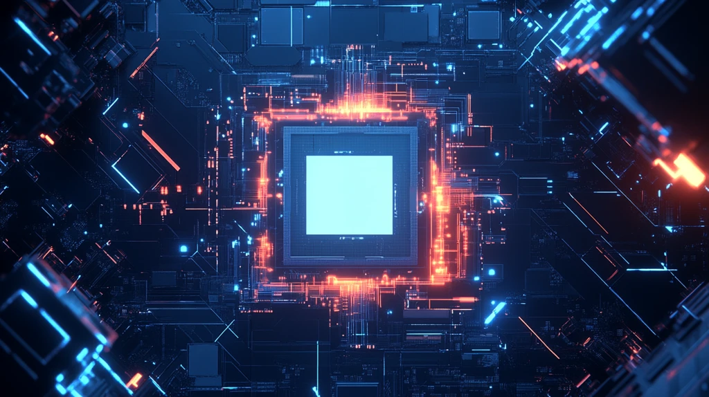 芯片与几何图形