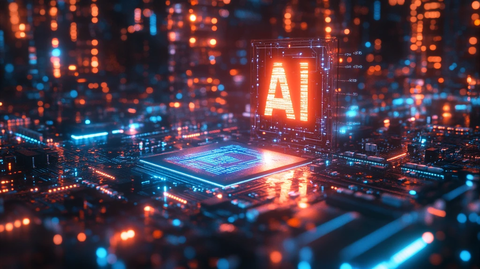 芯片上的全息文字