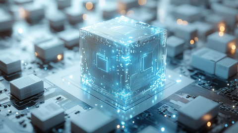 芯片核心与蓝光线路