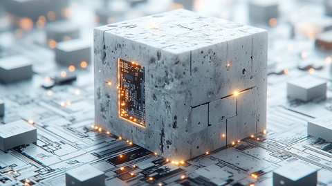 芯片核心与蓝光线路