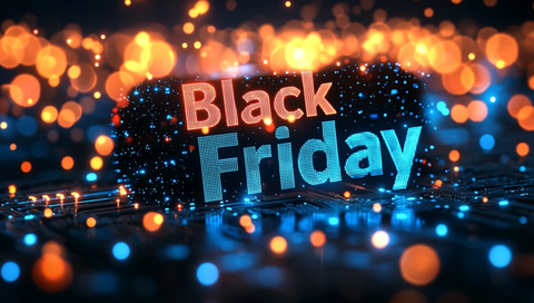 黑色星期五立体字