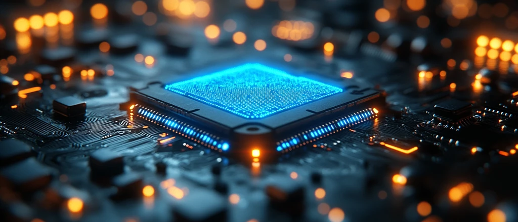 蓝色发光芯片电路