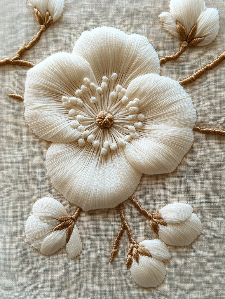 简约黑白刺绣托特包