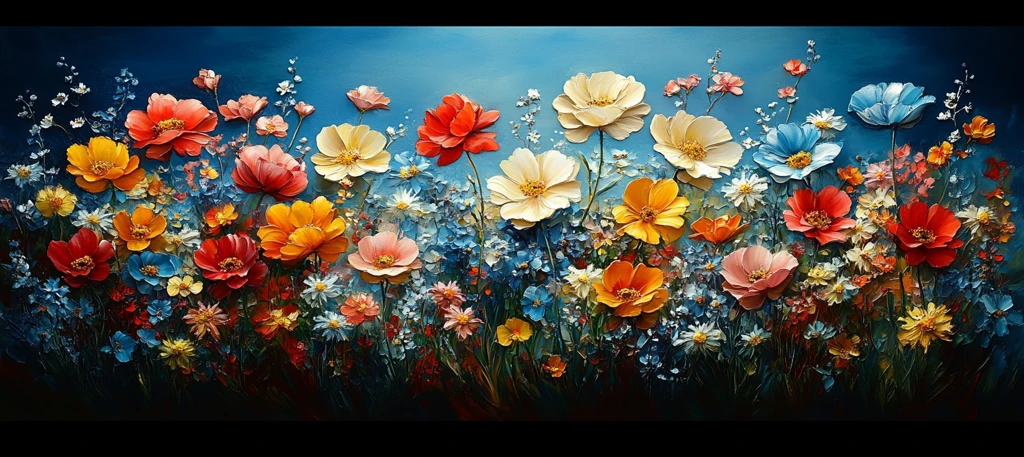 春花盛放的喜悦