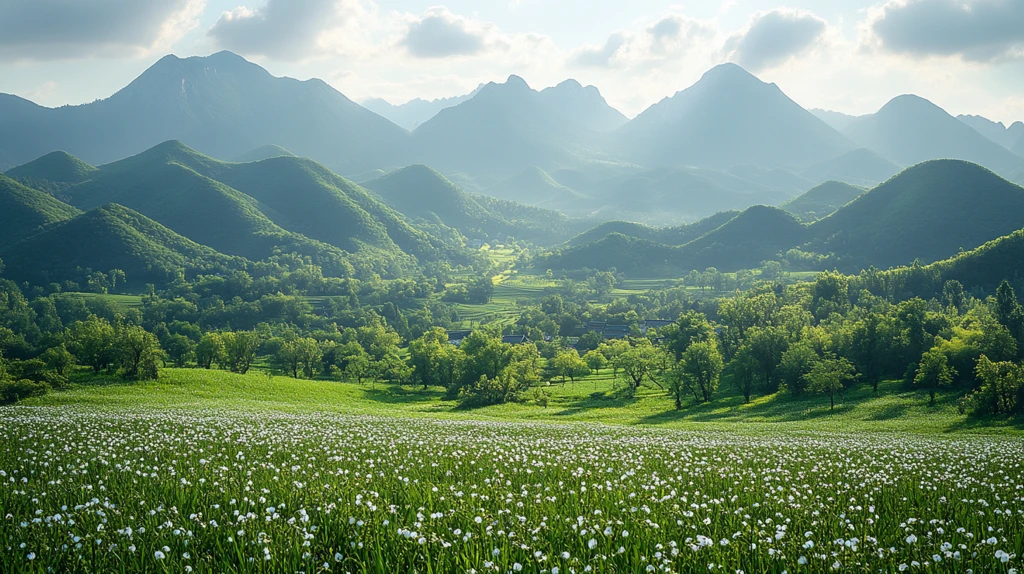 春日山林桑树荫