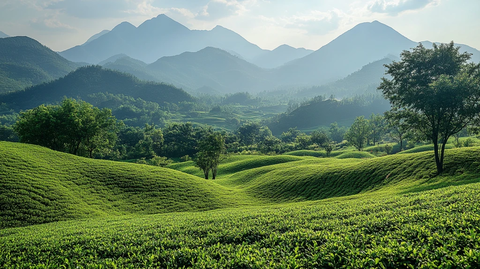 春日山林桑树荫