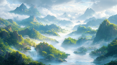 牛肉骨汤流经山水